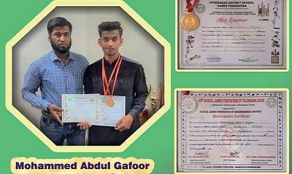 Abdul Gafoor Judo Champion