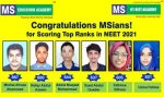 MSians Excellent Performance in NEET 2021