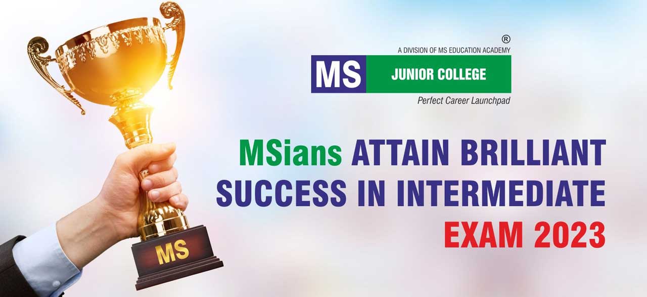 MSians ATTAIN BRILLIANT SUCCESS IN INTERMEDIATE EXAM 2023