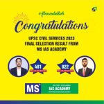 MSians Shine in UPSC-CSE 2023 Final