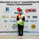 MSian Wins a Medal at Commonwealth Karate Championship