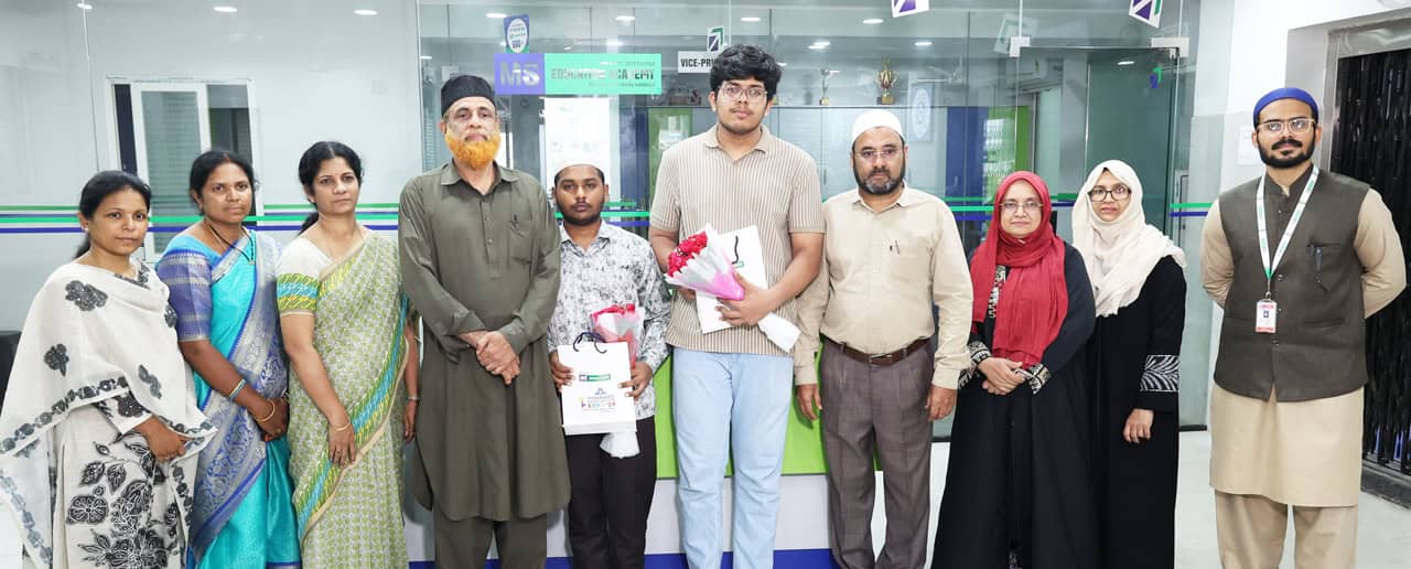 MS Junior College Felicitated CA Foundation Achievers